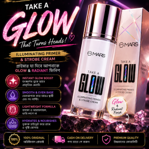 MARS Take A Glow Illuminating Primer & Strobe Cream - ( COMBO 2 Piece )